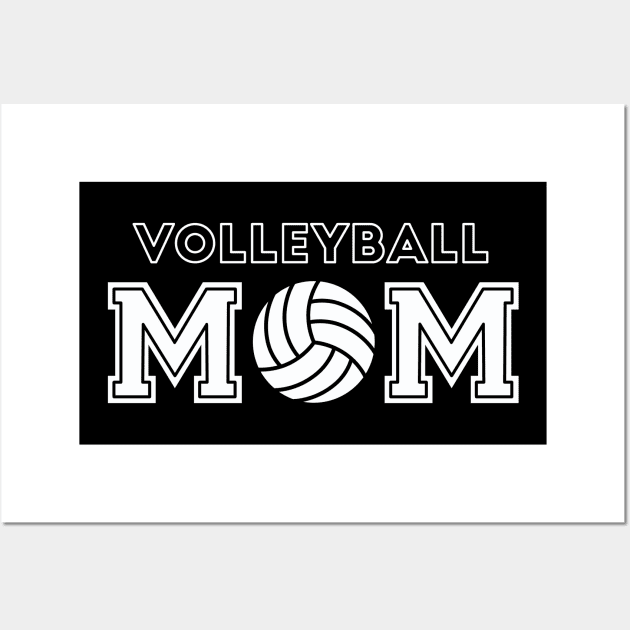 Volleyball Mom Wall Art by MajorCompany